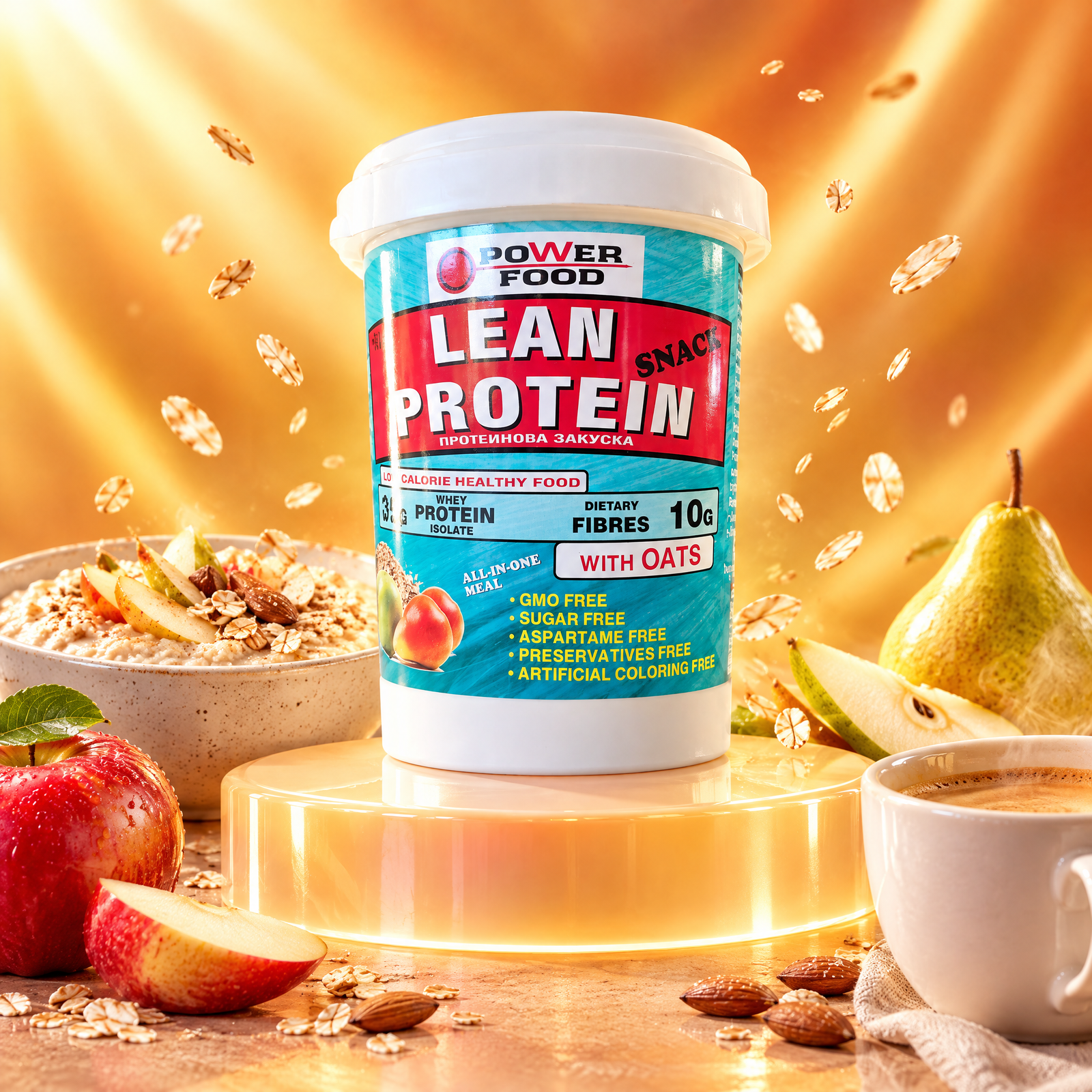 Lean Protein Snack – протеинова закуска с овес 90 г