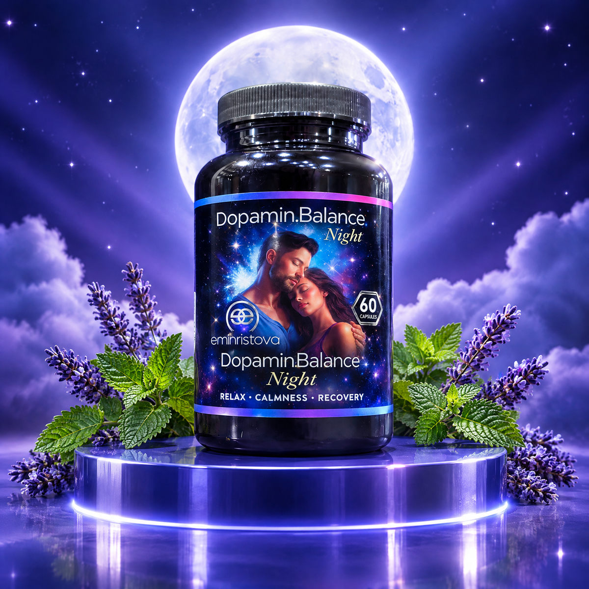 Dopamine Balance – Нощ на подиум с луна, маточина и лавандула