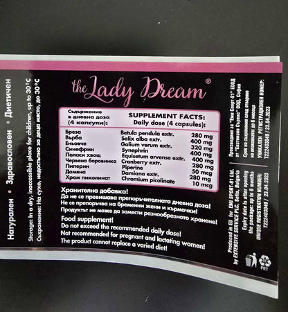 Етикет на The Lady Dream със състава