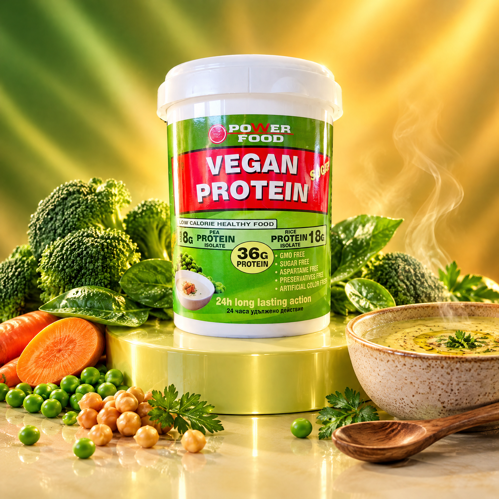 Vegan Protein Soup – 1 порция с 200 мл топла вода